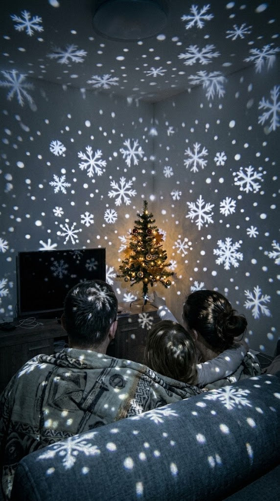 Proyector de copos de nieve LED