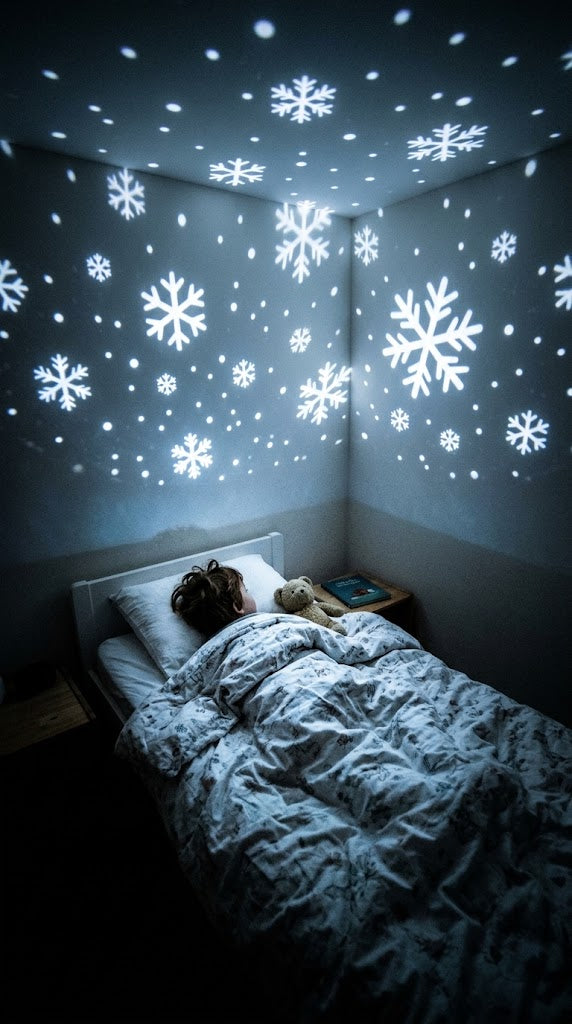 Proyector de copos de nieve LED